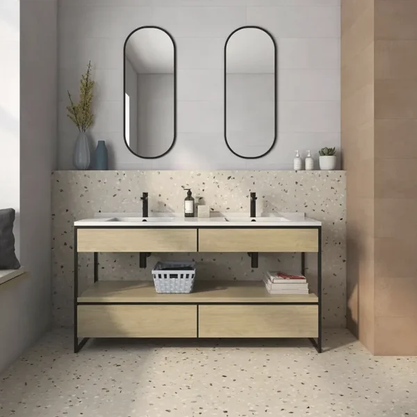 Azulejo terrazo para casa de banho moderna