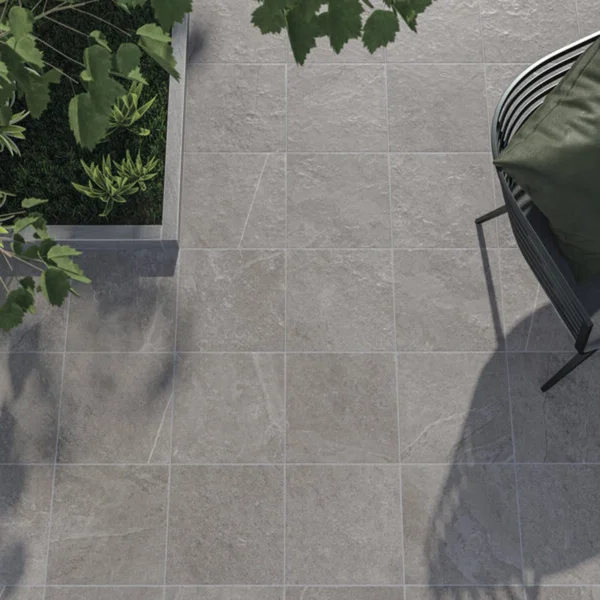 foto de azulejo 30x30 com textura em espaço exterior.