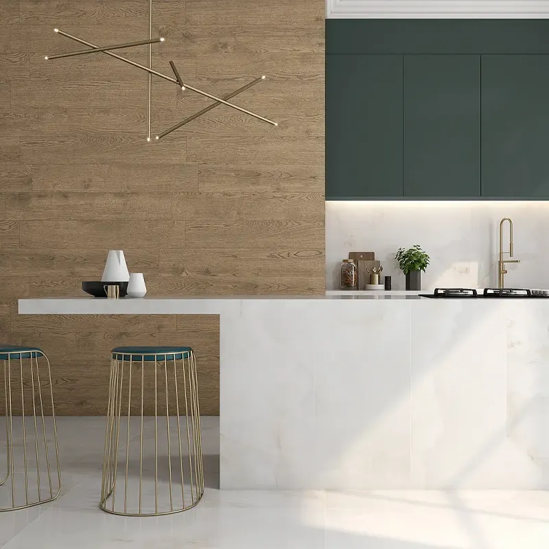 azulejo para cozinha barato criando uma decoração moderna e de estilo elegante.