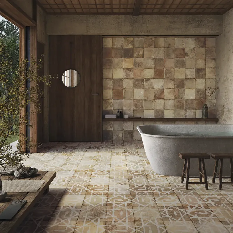 Azulejos para casas de banho rústicas