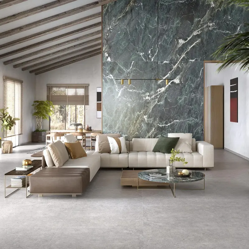 Pavimento porcelânico cinza versátil